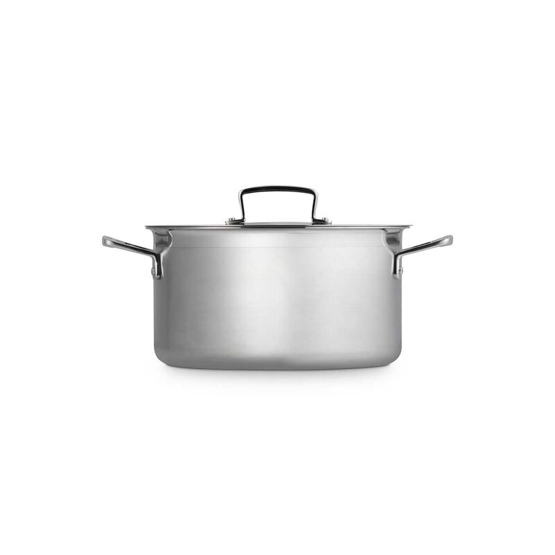 Le Creuset 3-PLY Stainless Steel Deep Casserole 20cm image number 3